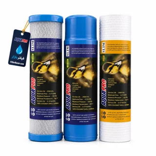پک فیلتر سه مرحلهای دستگاه تصفیه آب آکواپرو تایوان (AQUAPRO)