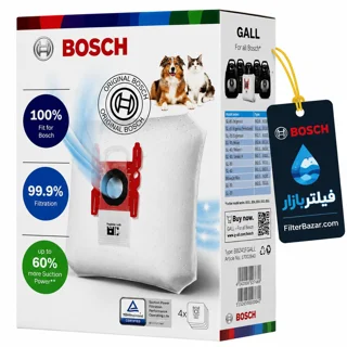 کیسه جاروبرقی بوش مدل BBZ41FGALL تایپ G ALL بسته 4 عددی (BOSCH)
