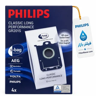 کیسه جاروبرقی فیلیپس FC9170 میکروفیلتر 5 لایه بسته ۴ عددی (PHILIPS)