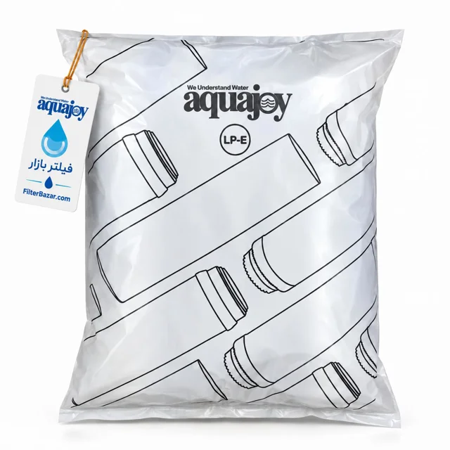 پک فیلتر سه مرحلهای دستگاه تصفیه آب آکواجوی مدل LPE اکونومی (aquajoy)