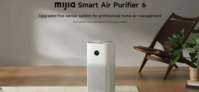 دستگاه تصفیه هوا شیائومی میجیا مدل Mijia Smart Air Purifier 6