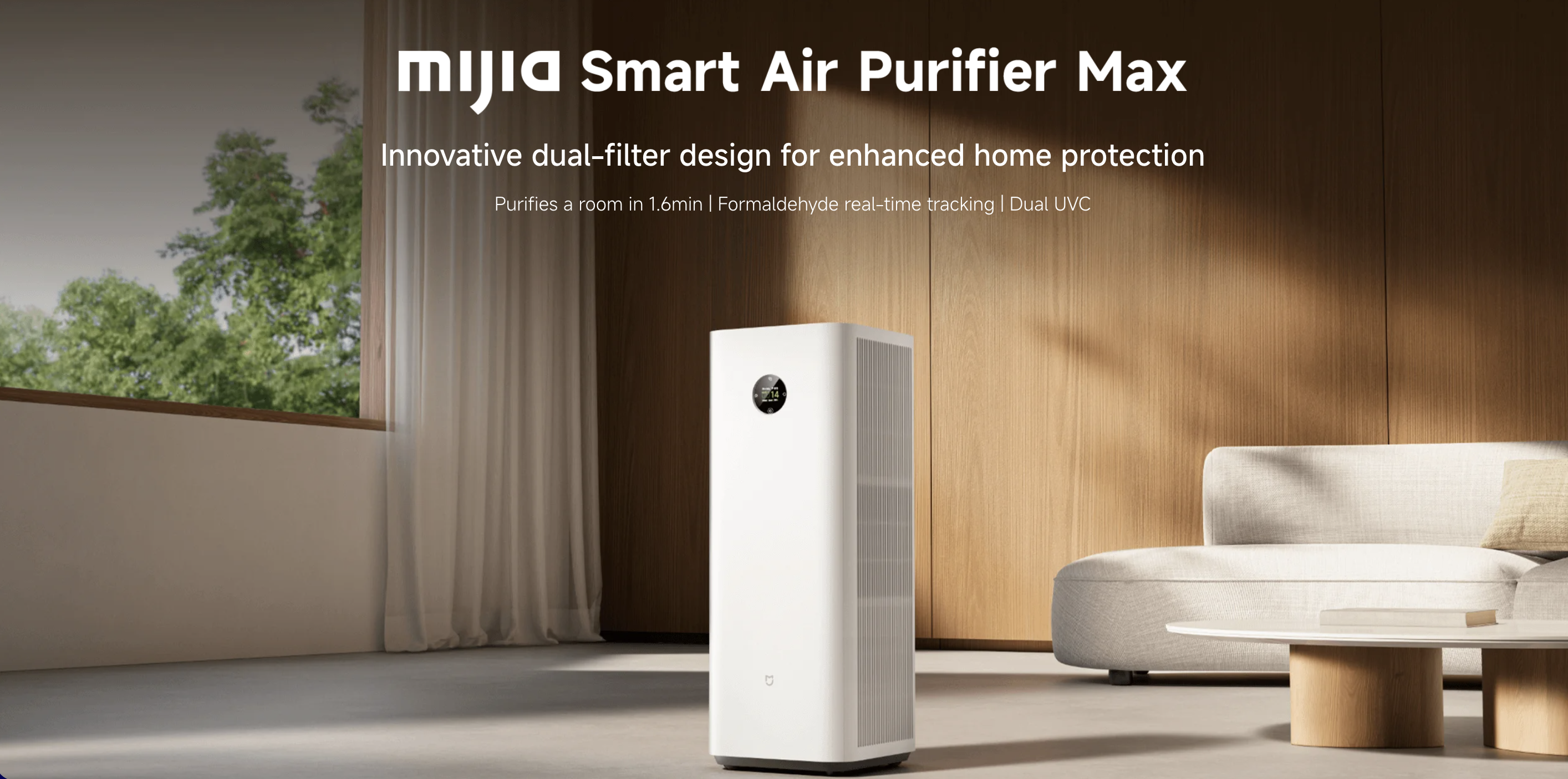 دستگاه تصفیه هوا شیائومی Mijia Smart Air Purifier Max